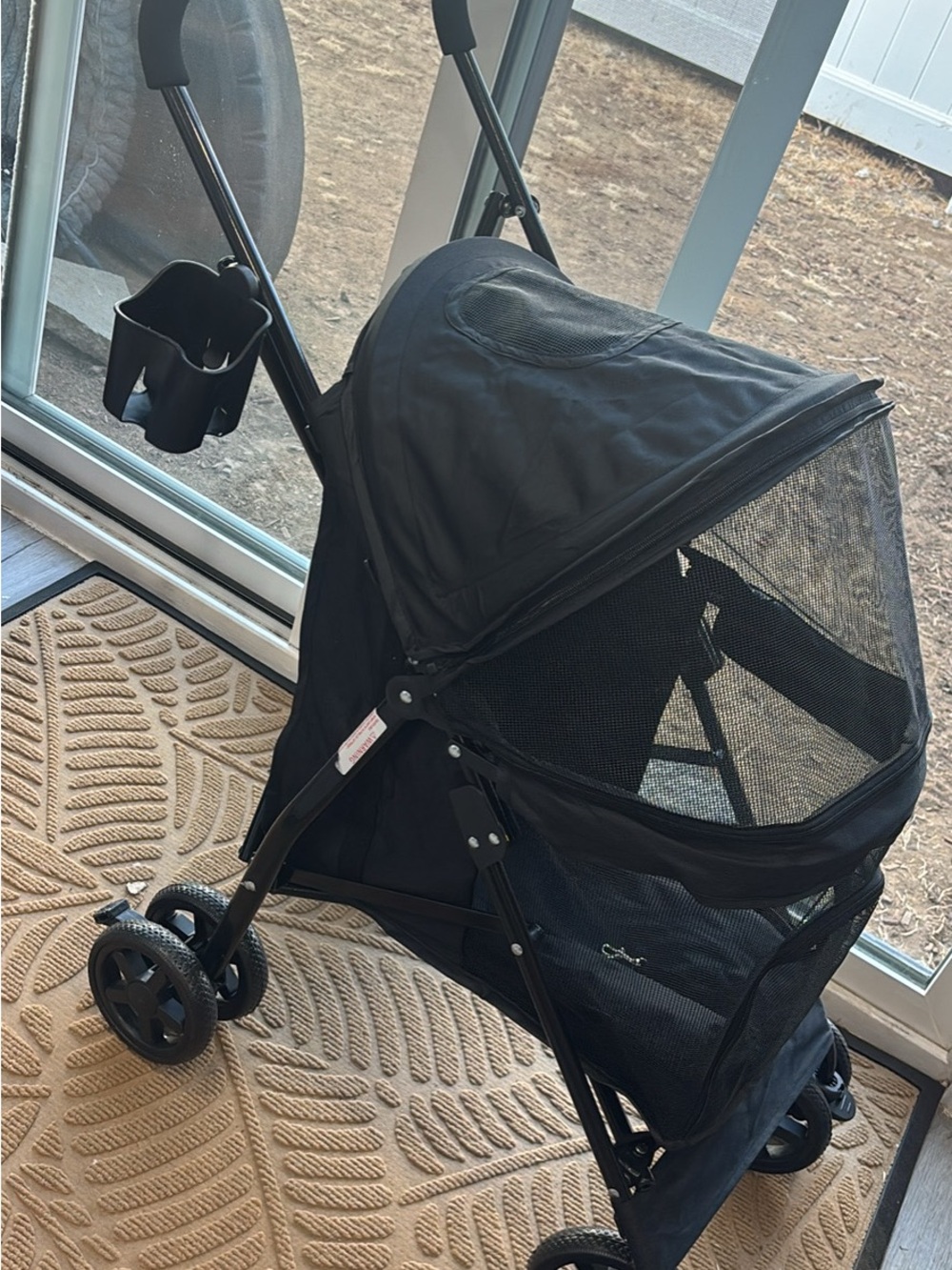 BEAUTIFUL MIDNIGHT BLACK PET STROLLER 🐾✨❗️🐈‍⬛🐶